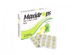 Maxidrops Çinko & Adaçayı & Limon Boğaz Pastili