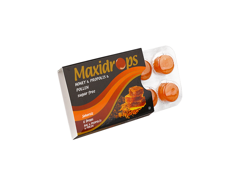 Maxidrops Propolis - Polen Cep Boğaz Pastili